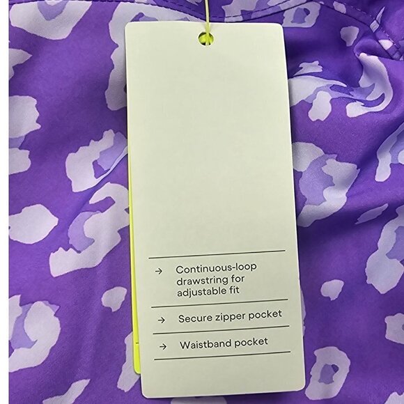 Women's Leopard Print Mid-Rise Run Shorts 3" | All in Motion | Medium - Picture 5 of 10